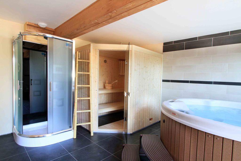 Chalet Luxe 12 Personnes Spa Sauna Vosges-Gerardmer 르톨리 외부 사진